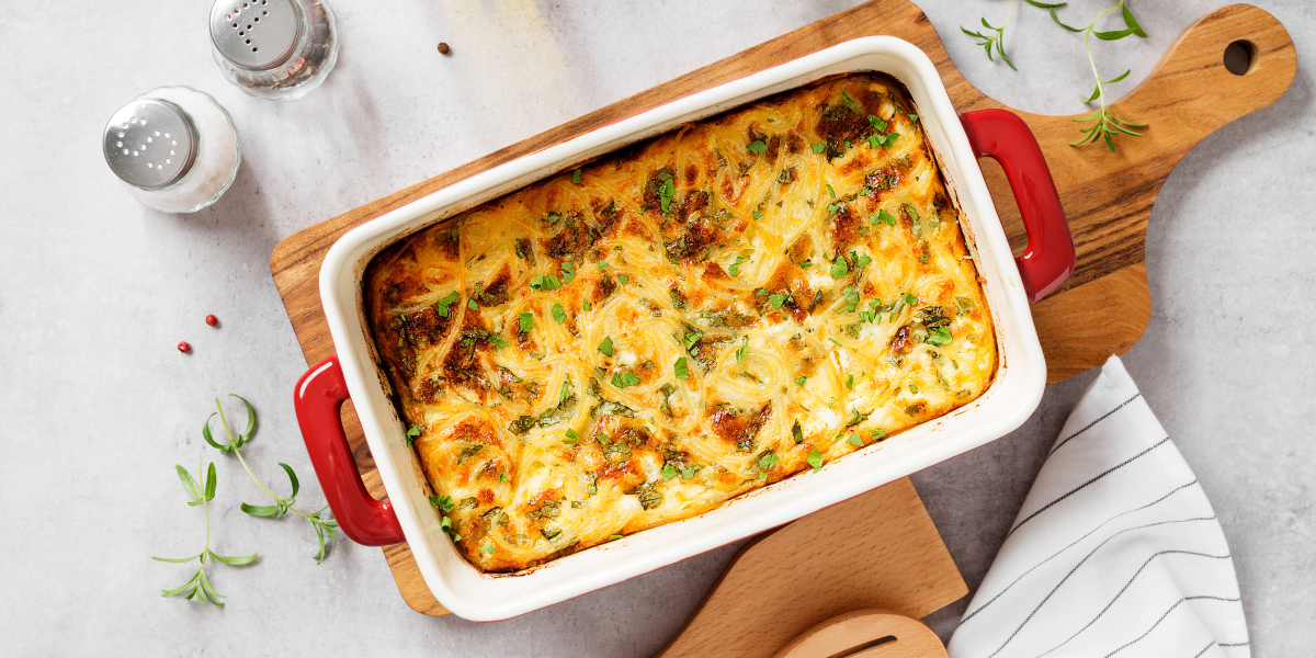 High Protein Spaghetti Squash Casserole